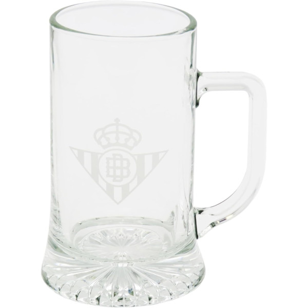 Jarra de Cristal Real Betis Escudo 500 ML