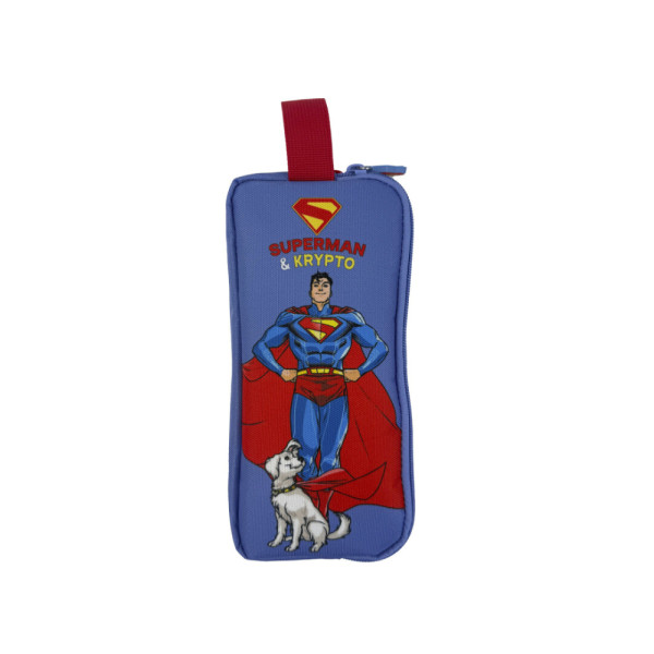 Estuche Portatodo Doble Superman & Krypto