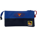 Estuche Portatodo Triple Superman Look Up In The Sky