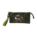 Estuche Portatodo Triple con Asa Jurassic World Camo