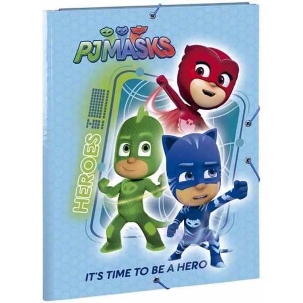 Carpeta de Solapas PJ Masks Heroes A4