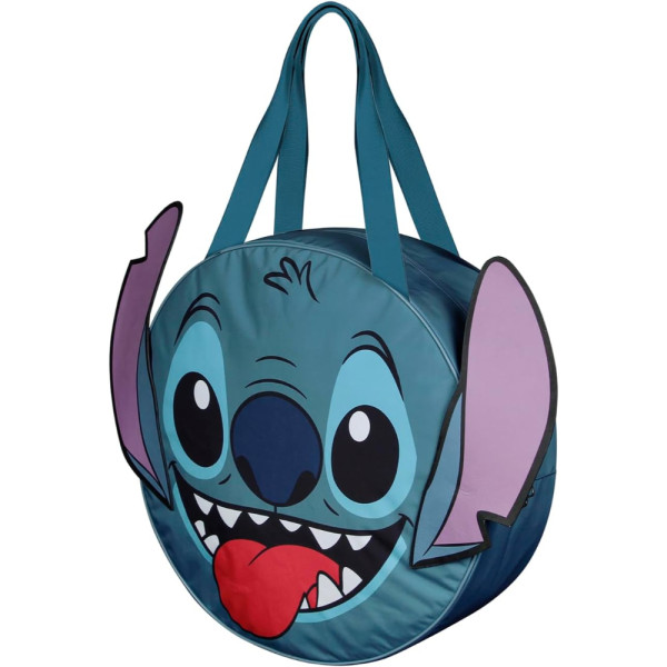 Bolso de Playa Jumbo 3D Lilo y Stitch Face