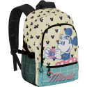 Mochila Doble Compartimento Fight Fan Minnie Mouse Cheese