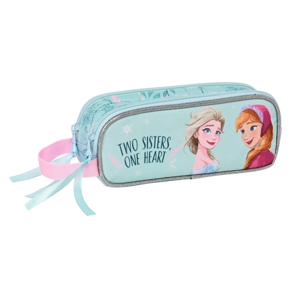 Estuche Portatodo Doble Safta Frozen Ii One Heart
