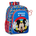 Mochila Adaptable A Carro Mickey Mouse Me Time 42 CM