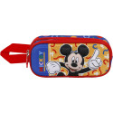 Estuche Portatodo Doble Mickey Mouse Oh Boy Colors