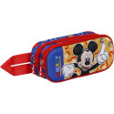 Estuche Portatodo Doble Mickey Mouse Oh Boy Colors