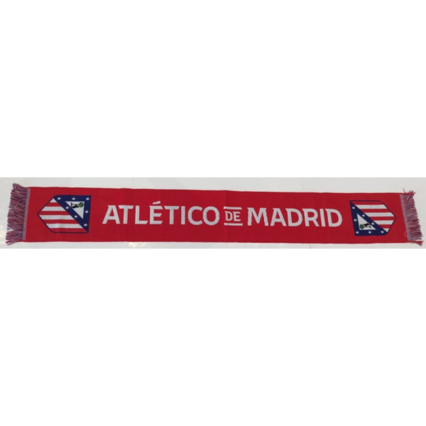 Bufanda Telar Atlético de Madrid Roja