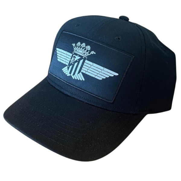 Gorra Atlético de Madrid Aviación Negra Hombre
