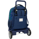 Mochila Trolley con Ruedas Compact Evolution Benetton Damero