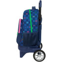 Mochila Trolley con Ruedas Compact Evolution Benetton Damero