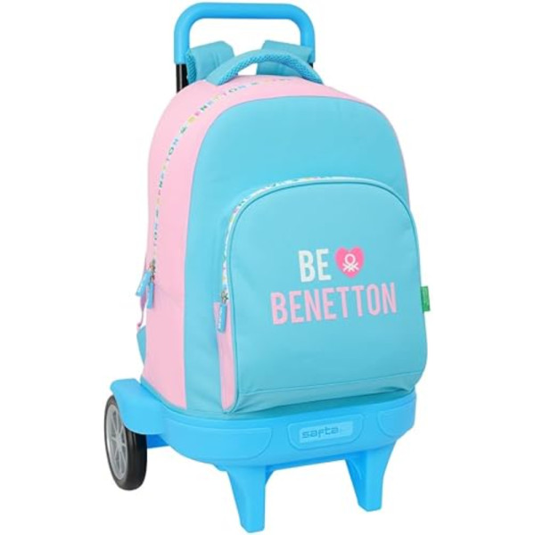 Mochila Trolley con Ruedas Compact Evolution Benetton Unique