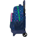 Mochila Trolley con Ruedas Compact Extraíble Benetton Damero