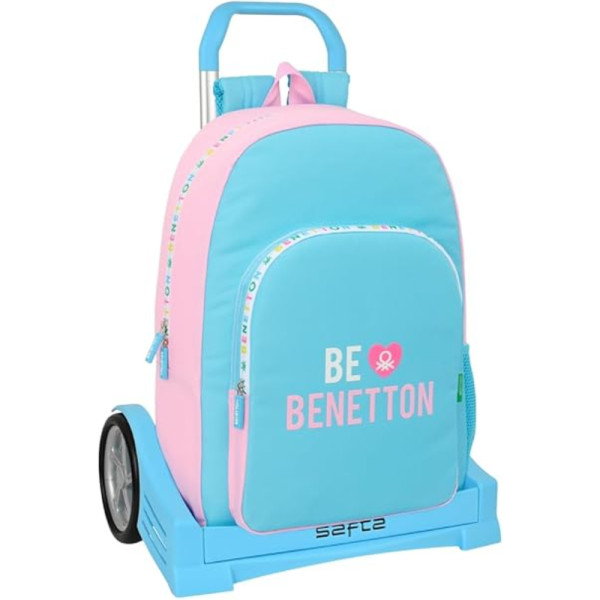 Mochila Trolley con Ruedas Evolution Benetton Unique