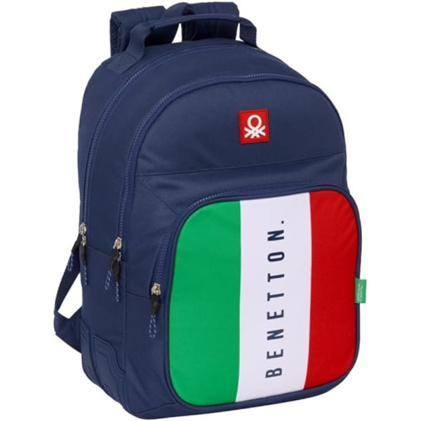 Mochila Doble Compartimento Adaptable a Carro Benetton Flag