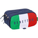 Estuche Portatodo Benetton Triple Big Flag