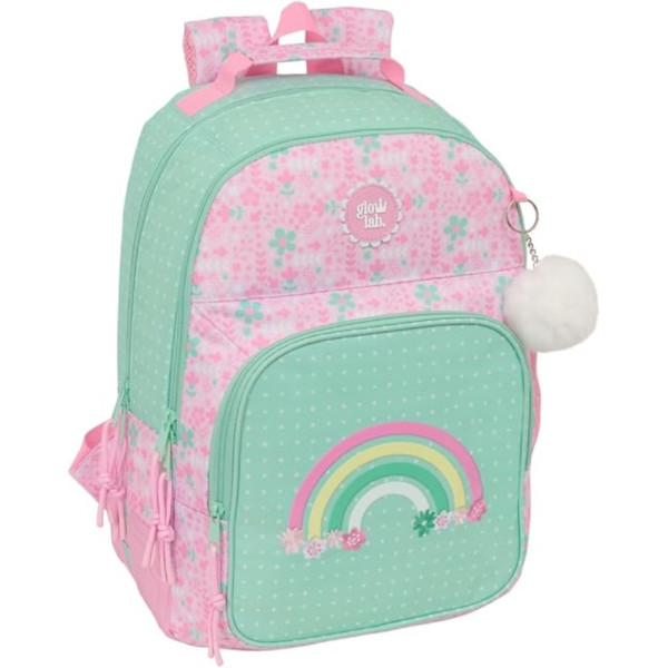 Mochila Doble Compartimento Adaptable a Carro Glowlab Amazing