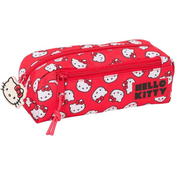 Estuche Portatodo Pequeño Triple Hello Kitty Iconic