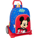 Mochila Trolley con Ruedas Evolution Mickey Mouse Good Day