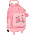 Mochila Trolley con Ruedas Compact Extraíble Moos Passion