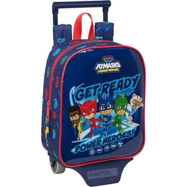 Mochila Trolley con Ruedas Guardería PJ Masks Ready