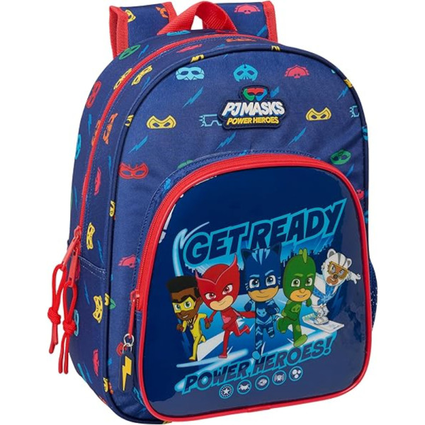 Mochila Infantil Adaptable A Carro PJ Masks Ready