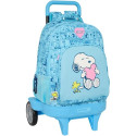 Mochila Trolley con Ruedas Compact Evolution Snoopy Love