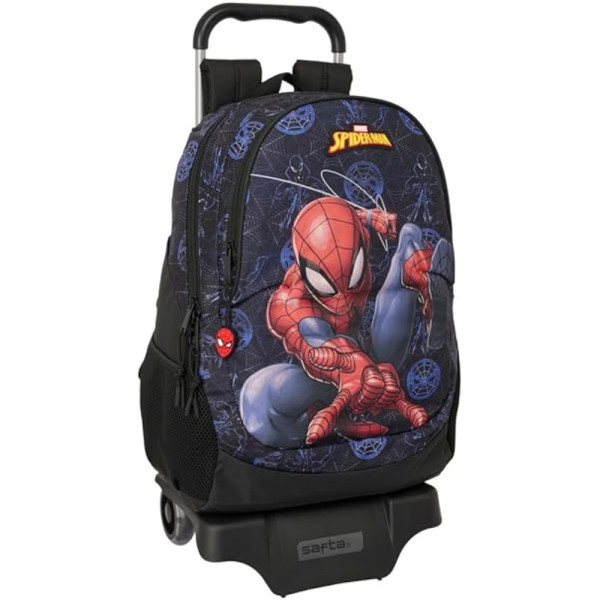 Mochila Trolley con Ruedas Spiderman Attack 43 CM
