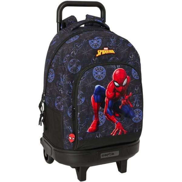 Mochila Trolley con Ruedas Compact Extraíble Spiderman Attack