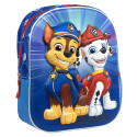 Mochila Guardería 3D Escolar Patrulla Canina Sky Azul Niño