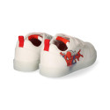 Zapatillas Deportivas Suela PVC Spiderman Crawler Blanca Niño