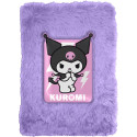 Cuaderno Libreta Plush Peluche Kuromi A5