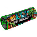 Estuche Portatodo Cilíndrico Minecraft Creeper