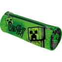 Estuche Portatodo Cilíndrico Minecraft Creeper