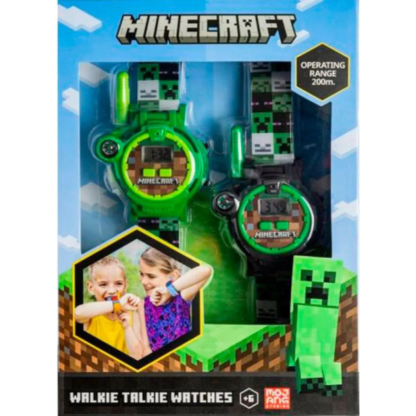 Reloj Walkie Talkie 2 en 1 Minecraft