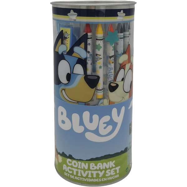 Set de Actividades con Hucha Bluey 38 Piezas