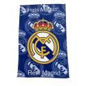 Manta Coralina Real Madrid ¡Hala Madrid! Azul Escudos 150x100