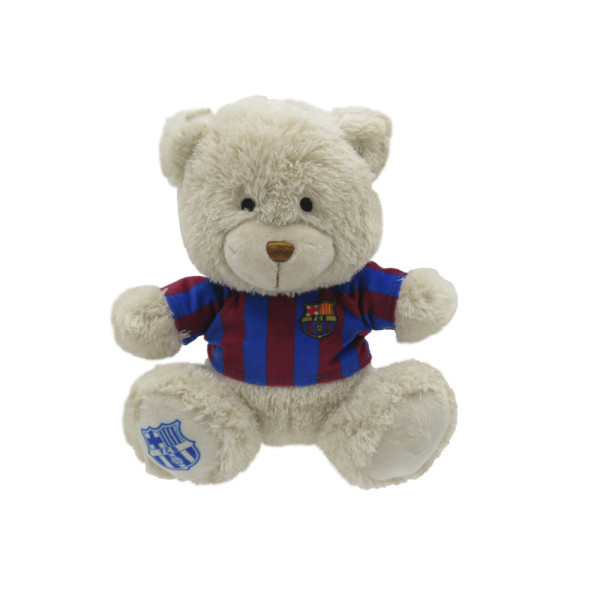 Peluche Osito con Camiseta FC Barcelona 20 CM