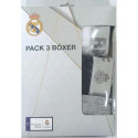 Pack 3 Bóxer Real Madrid Básicos Hombre