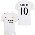 Camiseta Real Madrid 25/26 Primera Equipación Mbappe 10 Réplica Oficial