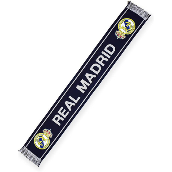 Bufanda Telar Real Madrid Azul Marino Modelo 46
