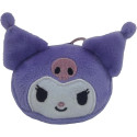 Llavero Kuromi Face Peluche