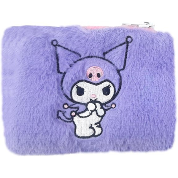 Monedero Kuromi Peluche Rectangular
