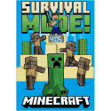 Cuaderno Libreta con Reloj Digital Minecraft A5