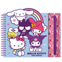 Cuaderno de Actividades con Estuche Removible Hello Kitty and Friends