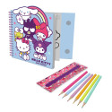 Cuaderno de Actividades con Estuche Removible Hello Kitty and Friends
