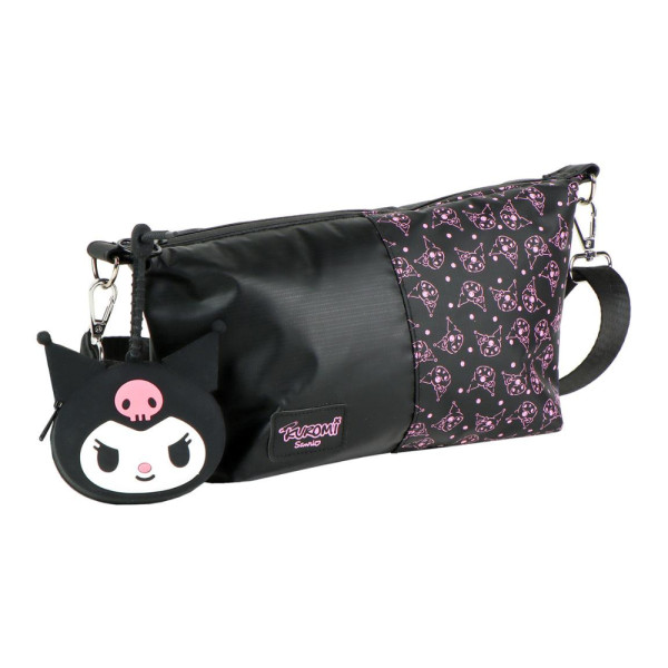 Bolso Bandolera Kuromi Negro