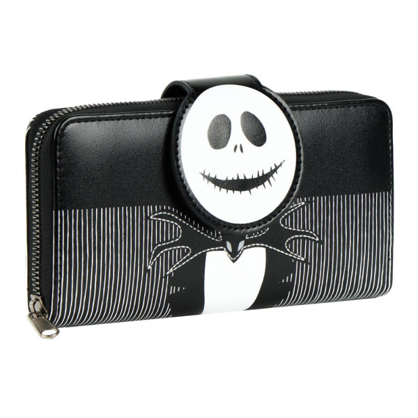 Cartera Billetera Pesadilla Antes de Navidad Jack Negra
