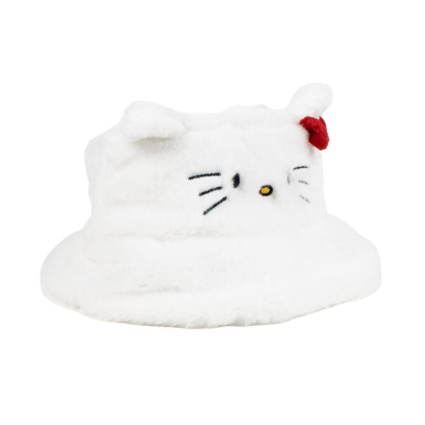 Gorro Pescador 3D Hello Kitty con Pelo Mujer 