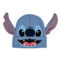 Gorro de Punto 3D Stitch Azul Bordado Juvenil